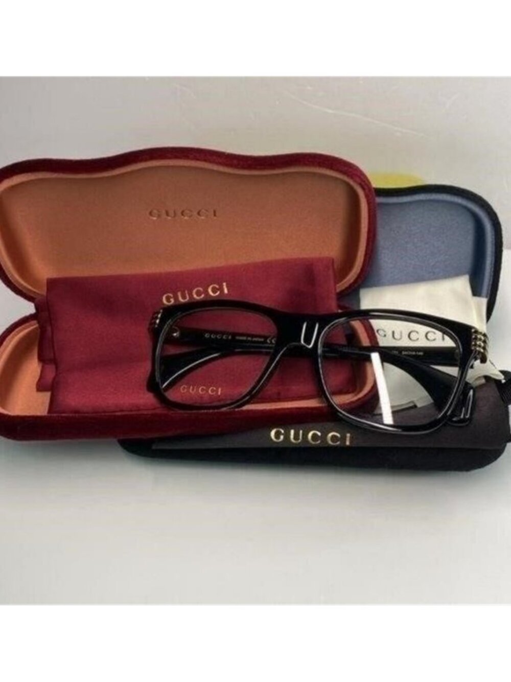 💯- Gucci Eyeglasses Web GG0526O GG/0526/O 002 Havana Optical Frame 54… , descri - Picture 9 of 11
